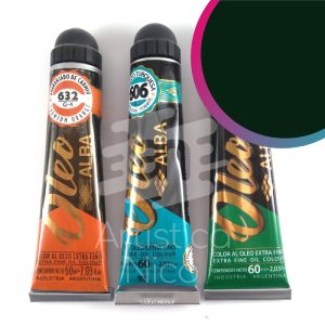 Oleo extrafino profesional Alba x 60 ml. G1 – Verde vejiga 693